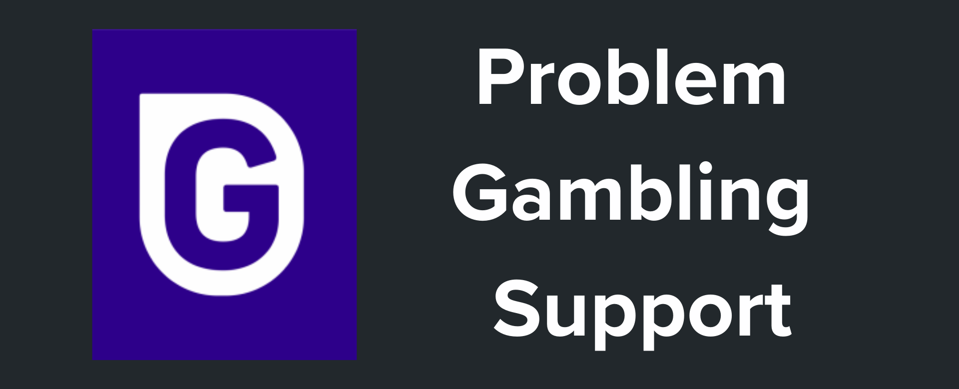 problem gambling support