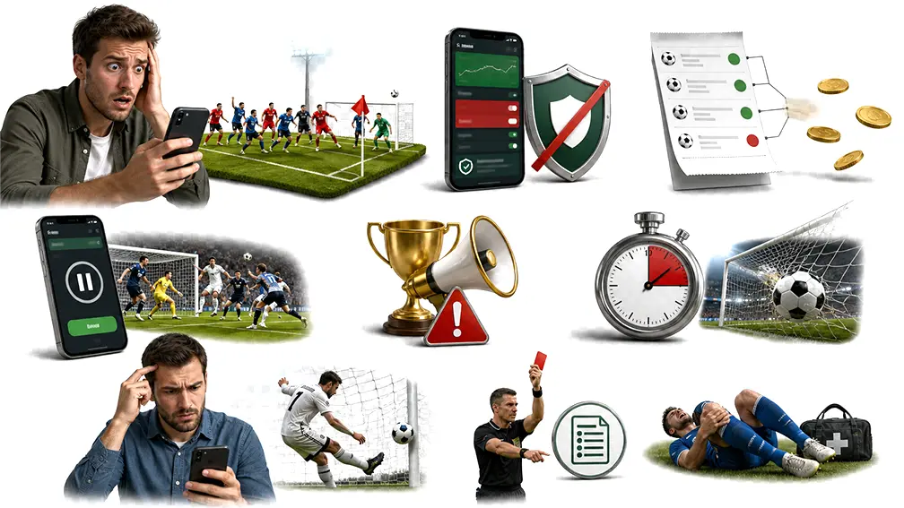 Cash out mistakes to avoid in football betting