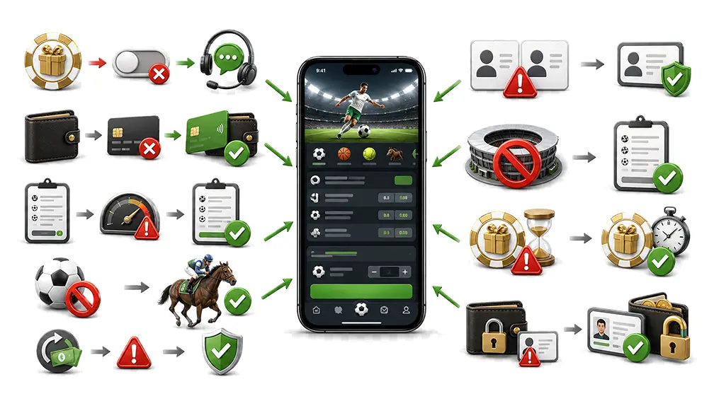 Common free bet problems