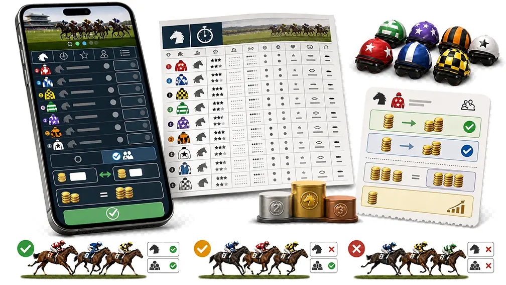 How each way bets work on racecards