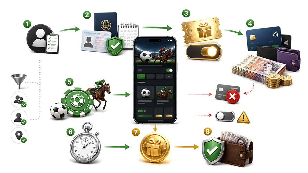 How to claim free bets
